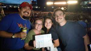 SAMUEL attended Zac Brown Band: the Owl Tour - Country on Aug 9th 2019 via VetTix 