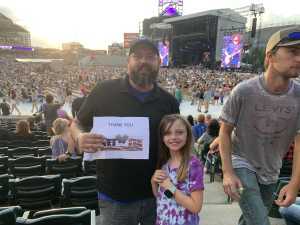 Don attended Zac Brown Band: the Owl Tour - Country on Aug 9th 2019 via VetTix 