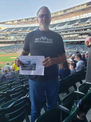 Mark attended Minnesota Twins vs. Washington Nationals - MLB on Sep 10th 2019 via VetTix 