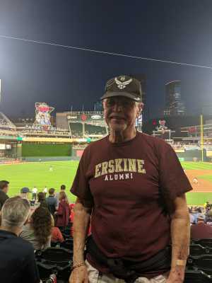 Thomas attended Minnesota Twins vs. Washington Nationals - MLB on Sep 10th 2019 via VetTix 