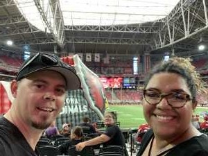 Jason attended Arizona Cardinals vs. Oakland Raiders - NFL Preseason on Aug 15th 2019 via VetTix 