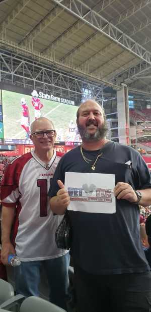 Joel attended Arizona Cardinals vs. Oakland Raiders - NFL Preseason on Aug 15th 2019 via VetTix 