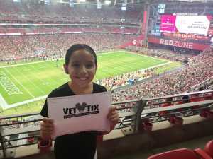 Christopher attended Arizona Cardinals vs. Oakland Raiders - NFL Preseason on Aug 15th 2019 via VetTix 