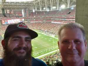 Charles attended Arizona Cardinals vs. Oakland Raiders - NFL Preseason on Aug 15th 2019 via VetTix 