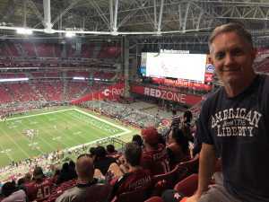 Jeff attended Arizona Cardinals vs. Oakland Raiders - NFL Preseason on Aug 15th 2019 via VetTix 