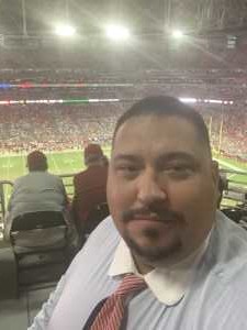 Fernando attended Arizona Cardinals vs. Oakland Raiders - NFL Preseason on Aug 15th 2019 via VetTix 