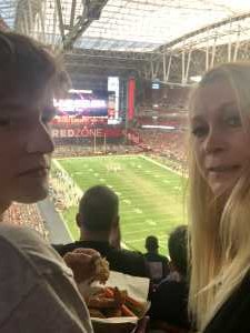 Amanda attended Arizona Cardinals vs. Oakland Raiders - NFL Preseason on Aug 15th 2019 via VetTix 