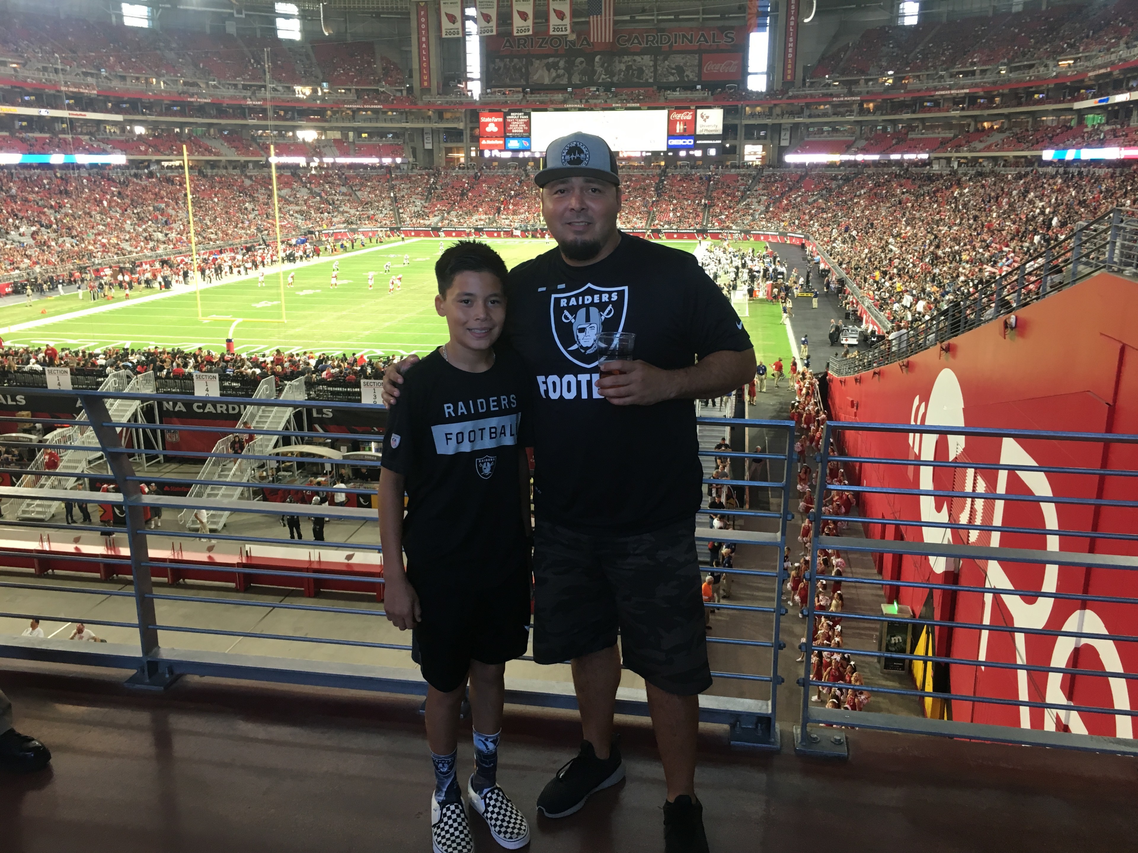 Event Feedback: Arizona Cardinals vs. Oakland Raiders - NFL