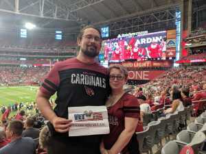 Gabriel attended Arizona Cardinals vs. Oakland Raiders - NFL Preseason on Aug 15th 2019 via VetTix 
