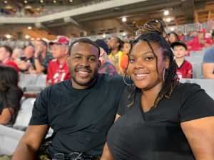 Barron attended Arizona Cardinals vs. Oakland Raiders - NFL Preseason on Aug 15th 2019 via VetTix 