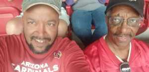 Eric Harris  attended Arizona Cardinals vs. Oakland Raiders - NFL Preseason on Aug 15th 2019 via VetTix 