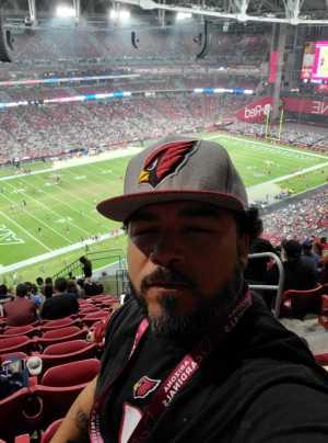 Ramon attended Arizona Cardinals vs. Oakland Raiders - NFL Preseason on Aug 15th 2019 via VetTix 