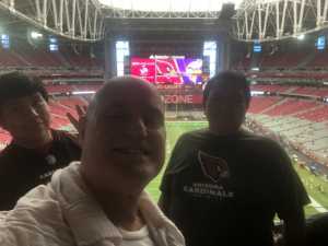 Tibor attended Arizona Cardinals vs. Oakland Raiders - NFL Preseason on Aug 15th 2019 via VetTix 