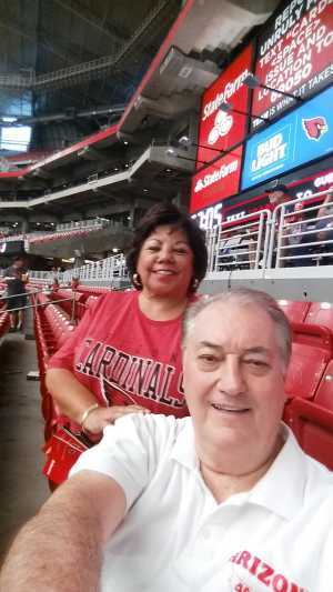John attended Arizona Cardinals vs. Oakland Raiders - NFL Preseason on Aug 15th 2019 via VetTix 