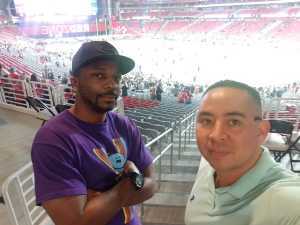 daniel attended Arizona Cardinals vs. Oakland Raiders - NFL Preseason on Aug 15th 2019 via VetTix 
