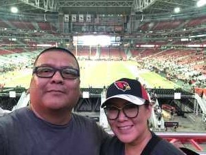 Donovan McKenzie  attended Arizona Cardinals vs. Oakland Raiders - NFL Preseason on Aug 15th 2019 via VetTix 