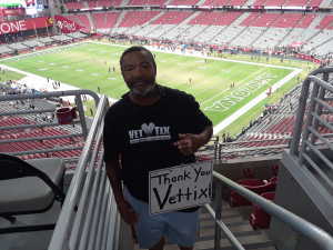 jeffery attended Arizona Cardinals vs. Oakland Raiders - NFL Preseason on Aug 15th 2019 via VetTix 