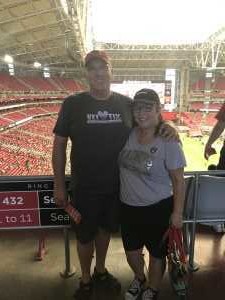 Gary attended Arizona Cardinals vs. Oakland Raiders - NFL Preseason on Aug 15th 2019 via VetTix 