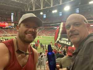 Robert attended Arizona Cardinals vs. Oakland Raiders - NFL Preseason on Aug 15th 2019 via VetTix 