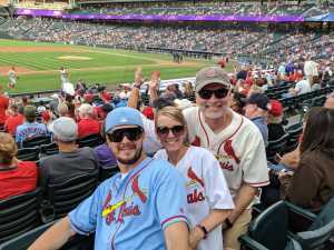 Robert attended Colorado Rockies vs. St. Louis Cardinals - MLB on Sep 11th 2019 via VetTix 