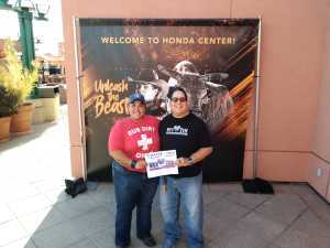 Denise attended PBR Professional Bull Riders - Anaheim Invitational - Friday Only on Sep 6th 2019 via VetTix 