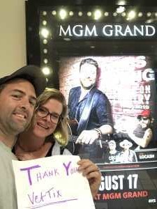 Zach attended Chris Young: Raised on Country Tour on Aug 17th 2019 via VetTix 