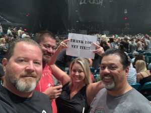Kevin attended Chris Young: Raised on Country Tour on Aug 17th 2019 via VetTix 