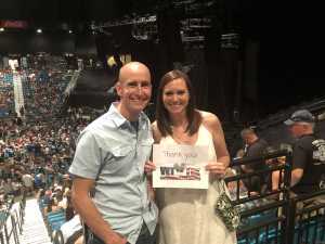 Lisa attended Chris Young: Raised on Country Tour on Aug 17th 2019 via VetTix 