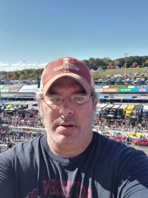 Jacob attended Fall First Data 500 - Monster Energy NASCAR Cup Series on Oct 27th 2019 via VetTix 