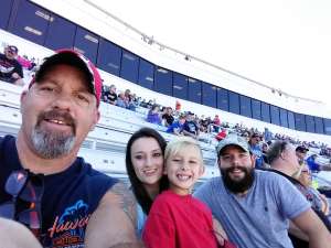Addie attended Fall First Data 500 - Monster Energy NASCAR Cup Series on Oct 27th 2019 via VetTix 