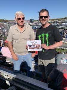 Levi attended Fall First Data 500 - Monster Energy NASCAR Cup Series on Oct 27th 2019 via VetTix 