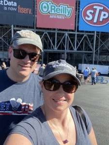 Christina attended Fall First Data 500 - Monster Energy NASCAR Cup Series on Oct 27th 2019 via VetTix 