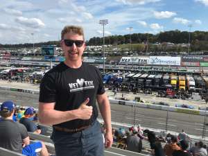 Nicholas attended Fall First Data 500 - Monster Energy NASCAR Cup Series on Oct 27th 2019 via VetTix 