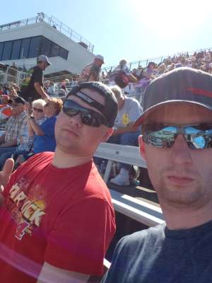 Jared and John attended Fall First Data 500 - Monster Energy NASCAR Cup Series on Oct 27th 2019 via VetTix 