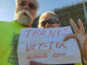 Pamela attended Fall First Data 500 - Monster Energy NASCAR Cup Series on Oct 27th 2019 via VetTix 