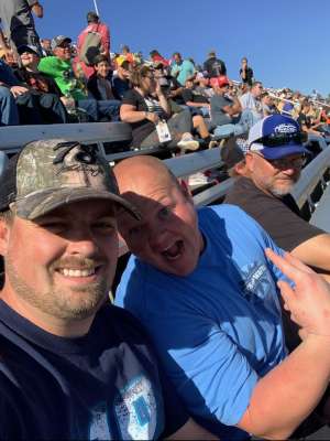 Nicholas attended Fall First Data 500 - Monster Energy NASCAR Cup Series on Oct 27th 2019 via VetTix 