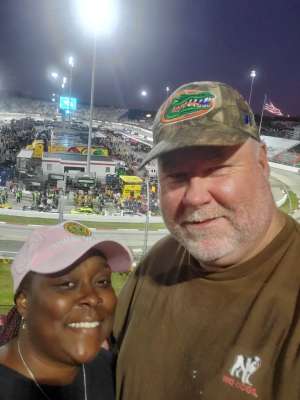 LaTishia attended Fall First Data 500 - Monster Energy NASCAR Cup Series on Oct 27th 2019 via VetTix 