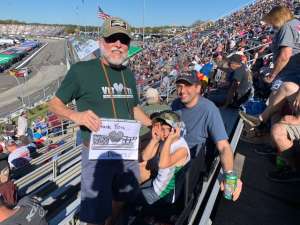 John Paul attended Fall First Data 500 - Monster Energy NASCAR Cup Series on Oct 27th 2019 via VetTix 