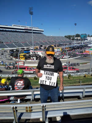 Brian attended Fall First Data 500 - Monster Energy NASCAR Cup Series on Oct 27th 2019 via VetTix 