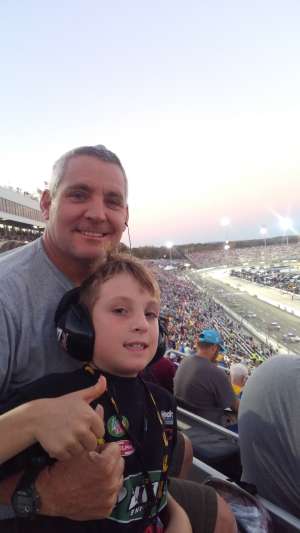 John attended Fall First Data 500 - Monster Energy NASCAR Cup Series on Oct 27th 2019 via VetTix 