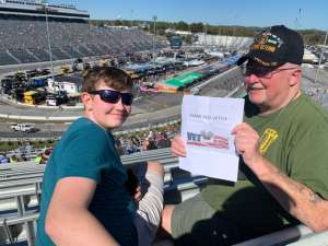 Richard attended Fall First Data 500 - Monster Energy NASCAR Cup Series on Oct 27th 2019 via VetTix 