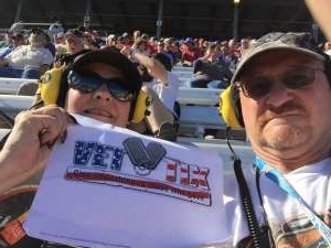 Paul attended Fall First Data 500 - Monster Energy NASCAR Cup Series on Oct 27th 2019 via VetTix 