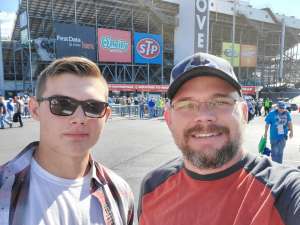 Ron attended Fall First Data 500 - Monster Energy NASCAR Cup Series on Oct 27th 2019 via VetTix 
