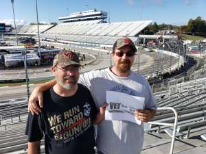 James attended Fall First Data 500 - Monster Energy NASCAR Cup Series on Oct 27th 2019 via VetTix 