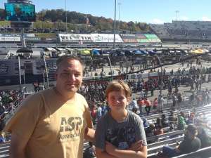 Adrian attended Fall First Data 500 - Monster Energy NASCAR Cup Series on Oct 27th 2019 via VetTix 