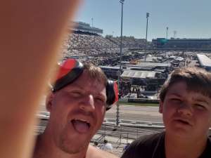 jimmy attended Fall First Data 500 - Monster Energy NASCAR Cup Series on Oct 27th 2019 via VetTix 