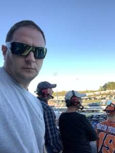 JMG attended Fall First Data 500 - Monster Energy NASCAR Cup Series on Oct 27th 2019 via VetTix 