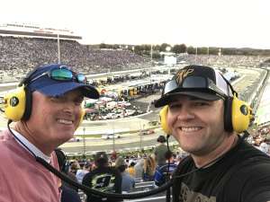 Jordan attended Fall First Data 500 - Monster Energy NASCAR Cup Series on Oct 27th 2019 via VetTix 