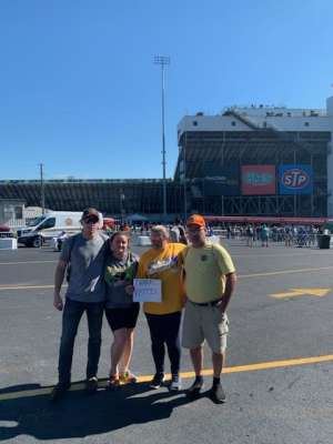 David attended Fall First Data 500 - Monster Energy NASCAR Cup Series on Oct 27th 2019 via VetTix 