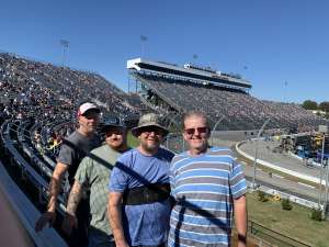 Michelle attended Fall First Data 500 - Monster Energy NASCAR Cup Series on Oct 27th 2019 via VetTix 